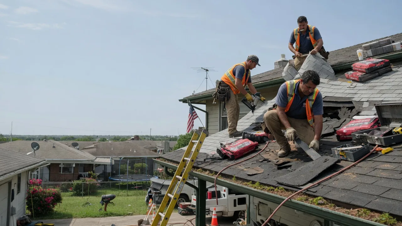 Roof Repair in Athens, TX near me